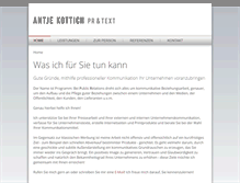 Tablet Screenshot of kottich-pr.de